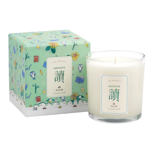 Meditative Scented Soy Candle . 讀